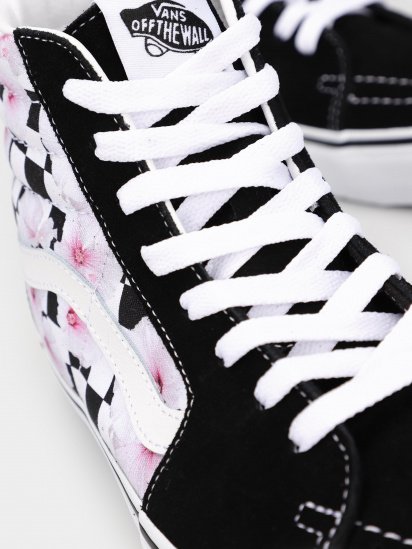 Кеди високі Vans Sk8-Hi Hibiscus Check модель VN0007NSBLK1 — фото 4 - INTERTOP