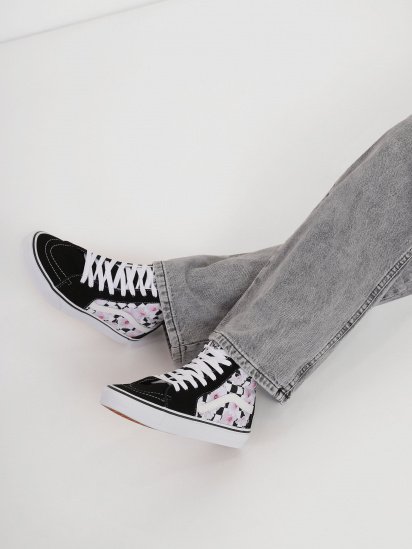 Кеди високі Vans Sk8-Hi Hibiscus Check модель VN0007NSBLK1 — фото 6 - INTERTOP