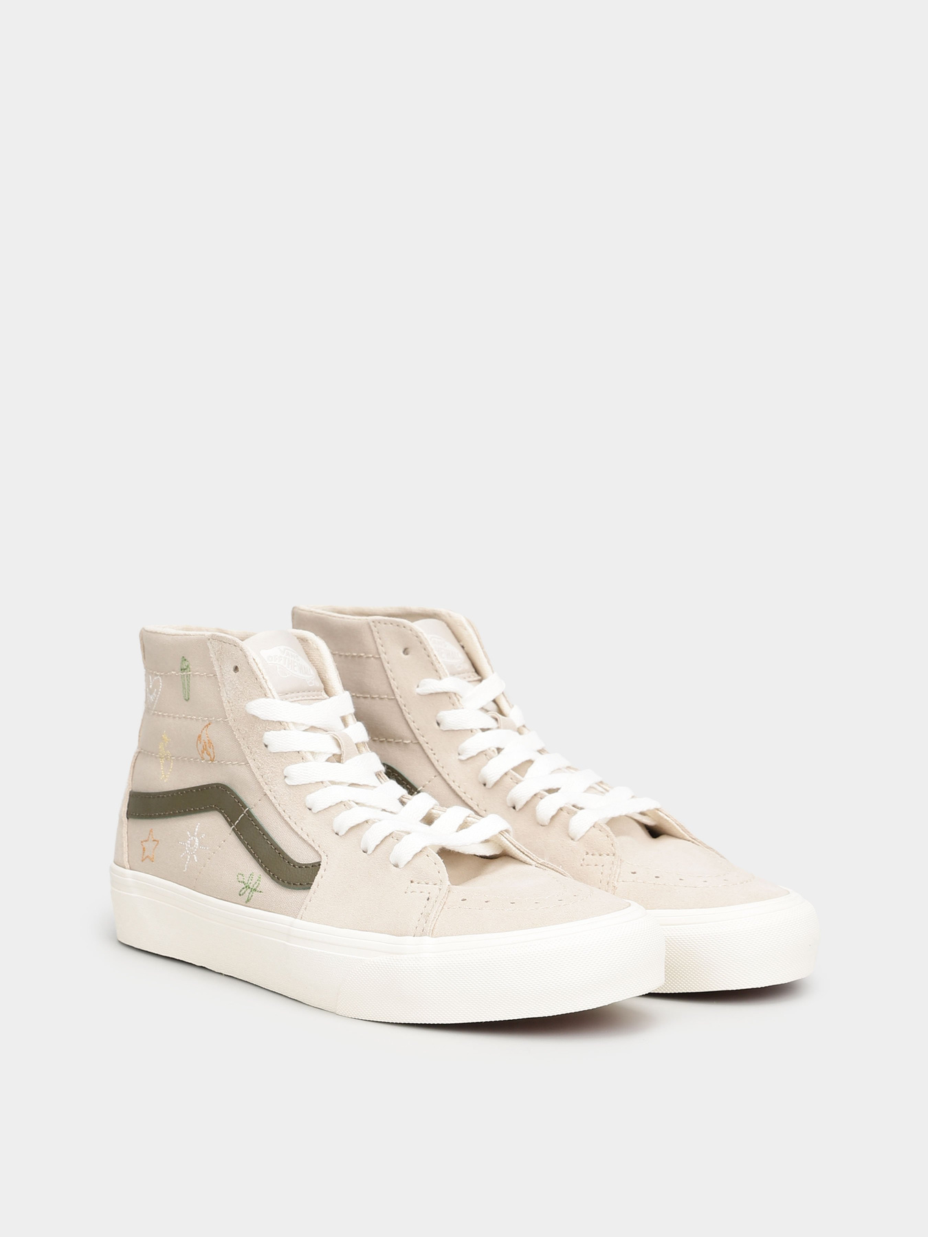 Кеды высокие Vans Mystical Embroidery Sk8-Hi Tapered VR3 модель VN0005UMBLP1 Кеды высокие Vans Mystical Embroidery Sk8-Hi Tapered VR3 модель VN0005UMBLP1 Фото