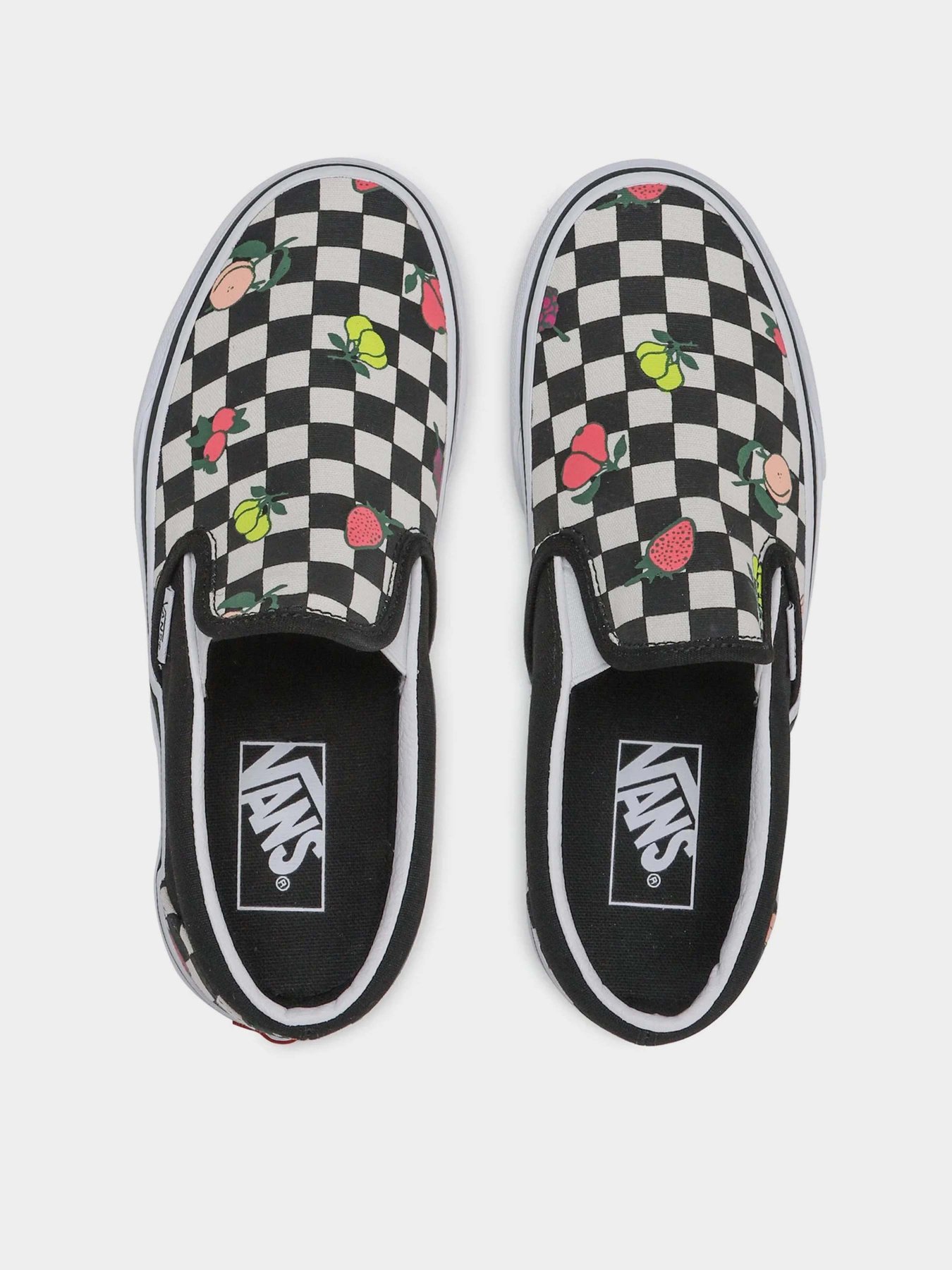 Слипоны Vans Classic Fruit Checkerboard модель VN0A5JLXMCG1 Фото