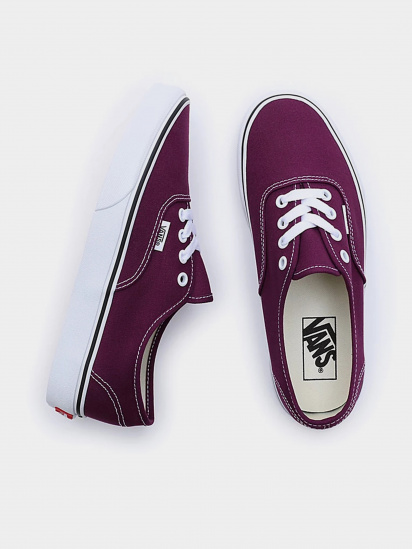 Кеди низькі Vans Authentic модель VN0009PVDRV1 — фото 4 - INTERTOP