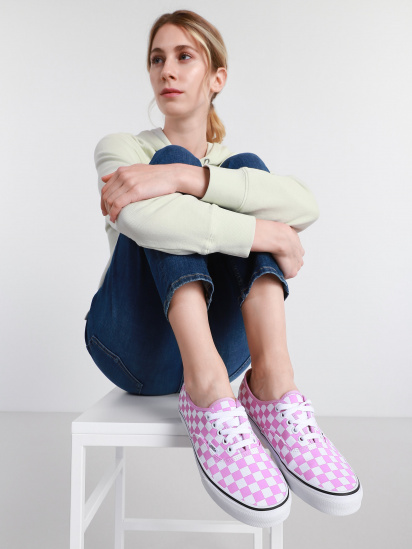 Кеди низькі Vans Checkerboard Authentic модель VN0A348A3XX1 — фото 6 - INTERTOP
