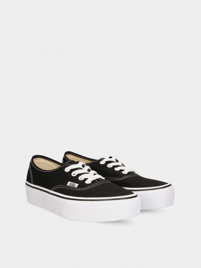 Кеды низкие Vans Authentic Platform 2.0 модель VN0A3AV8BLK1 — фото - INTERTOP