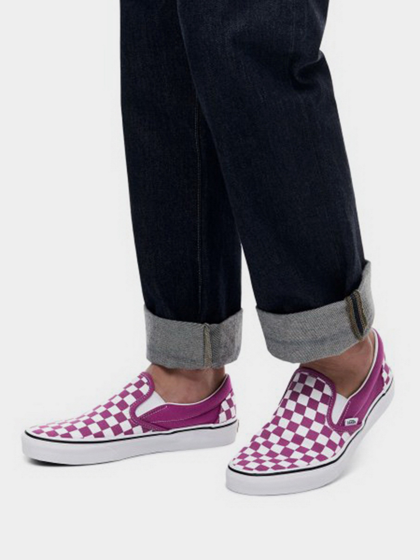 Слипоны Vans Checkerboard Classic модель VN000XG8AZY1 Фото