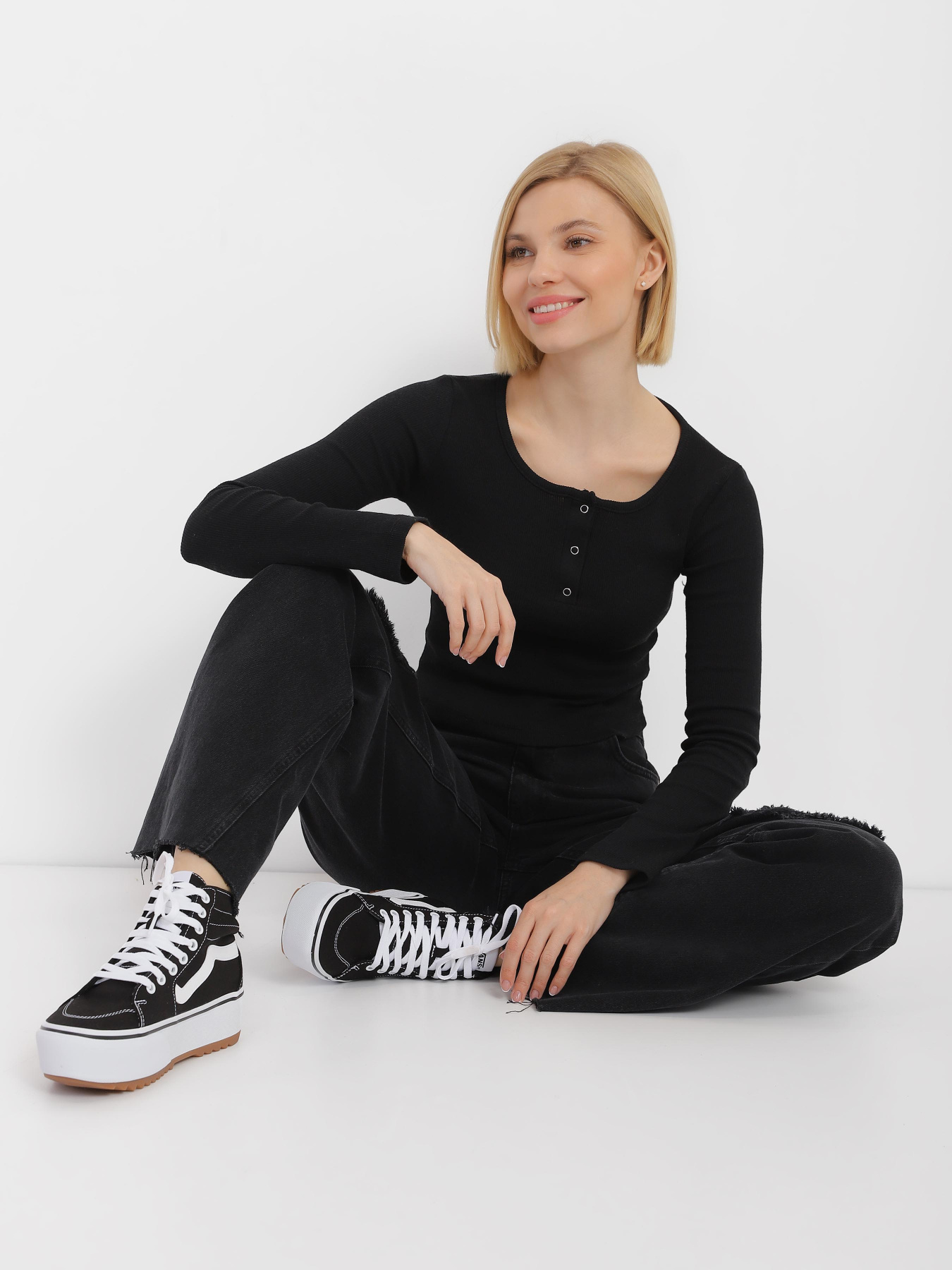 Кеды высокие Vans Filmore Hi Tapered Platform ST модель VN0A5JLGBLK1 Фото