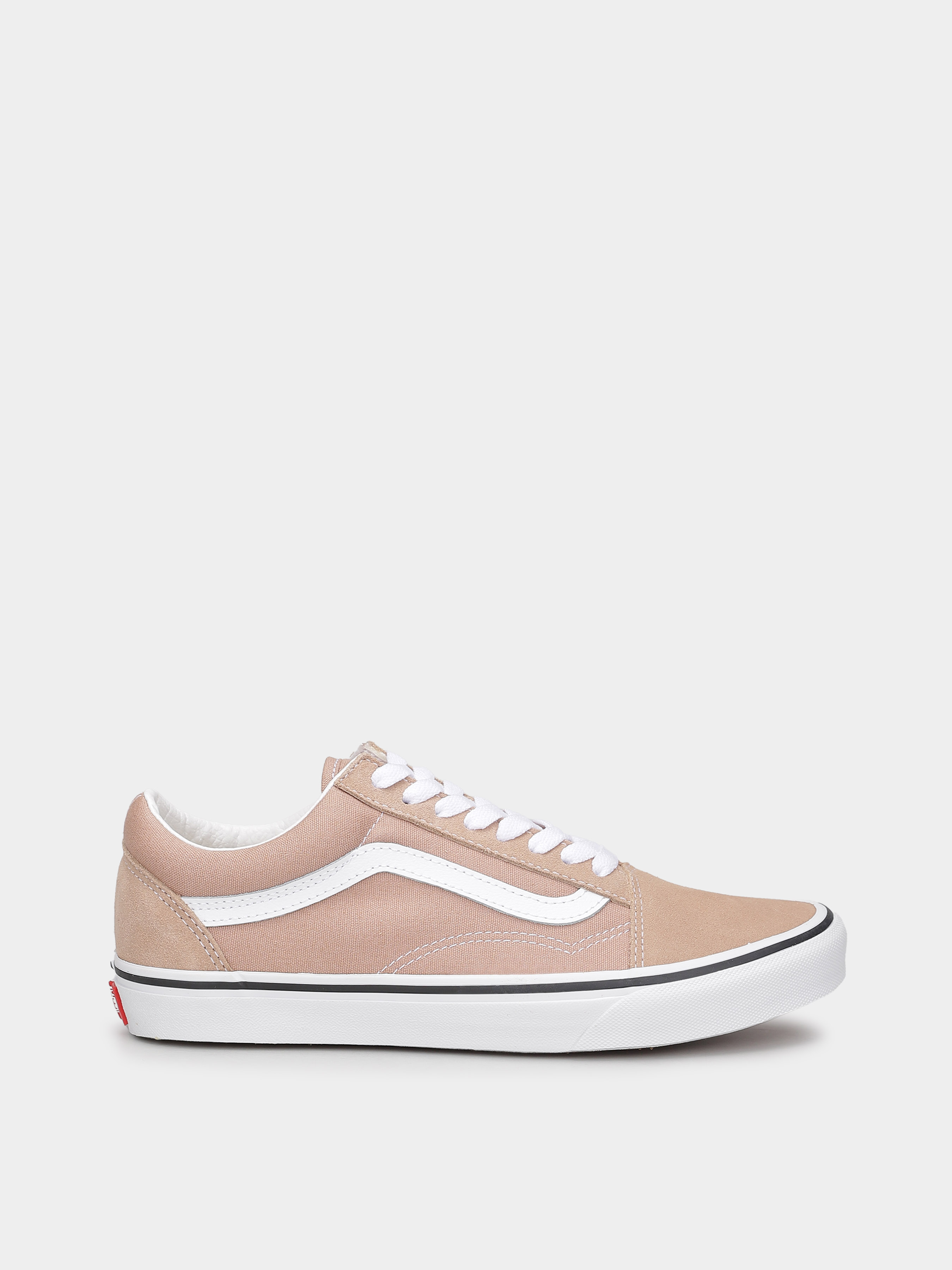 Жіночі Кеди низькі Vans Old Skool Colour Theory (VZ295) колір бежевий, матеріал замша/текстиль