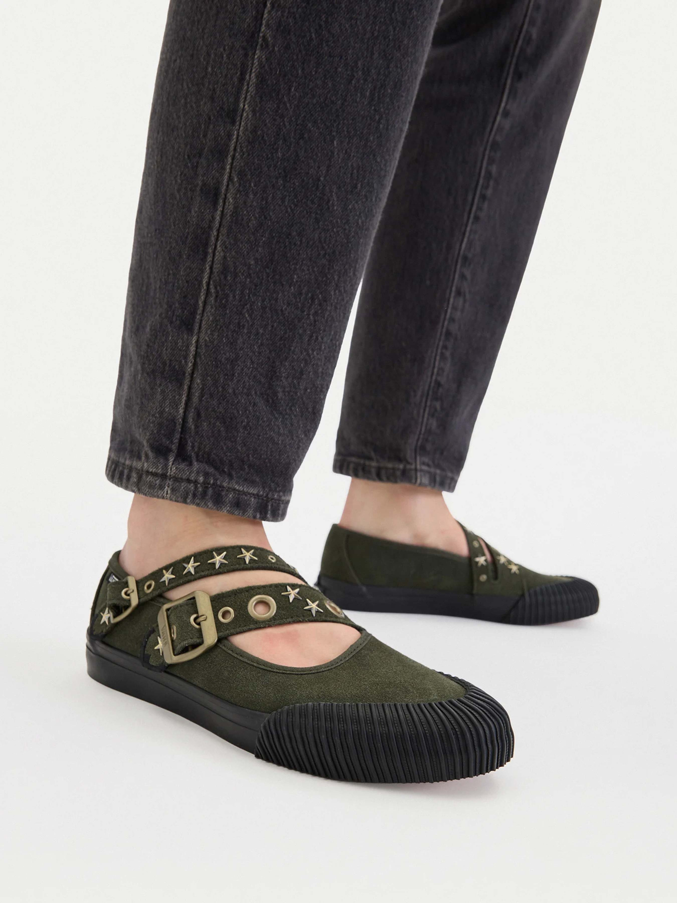 Туфли и лоферы Vans MARY JANE STRAPS модель VN000D9AOLV1 Фото