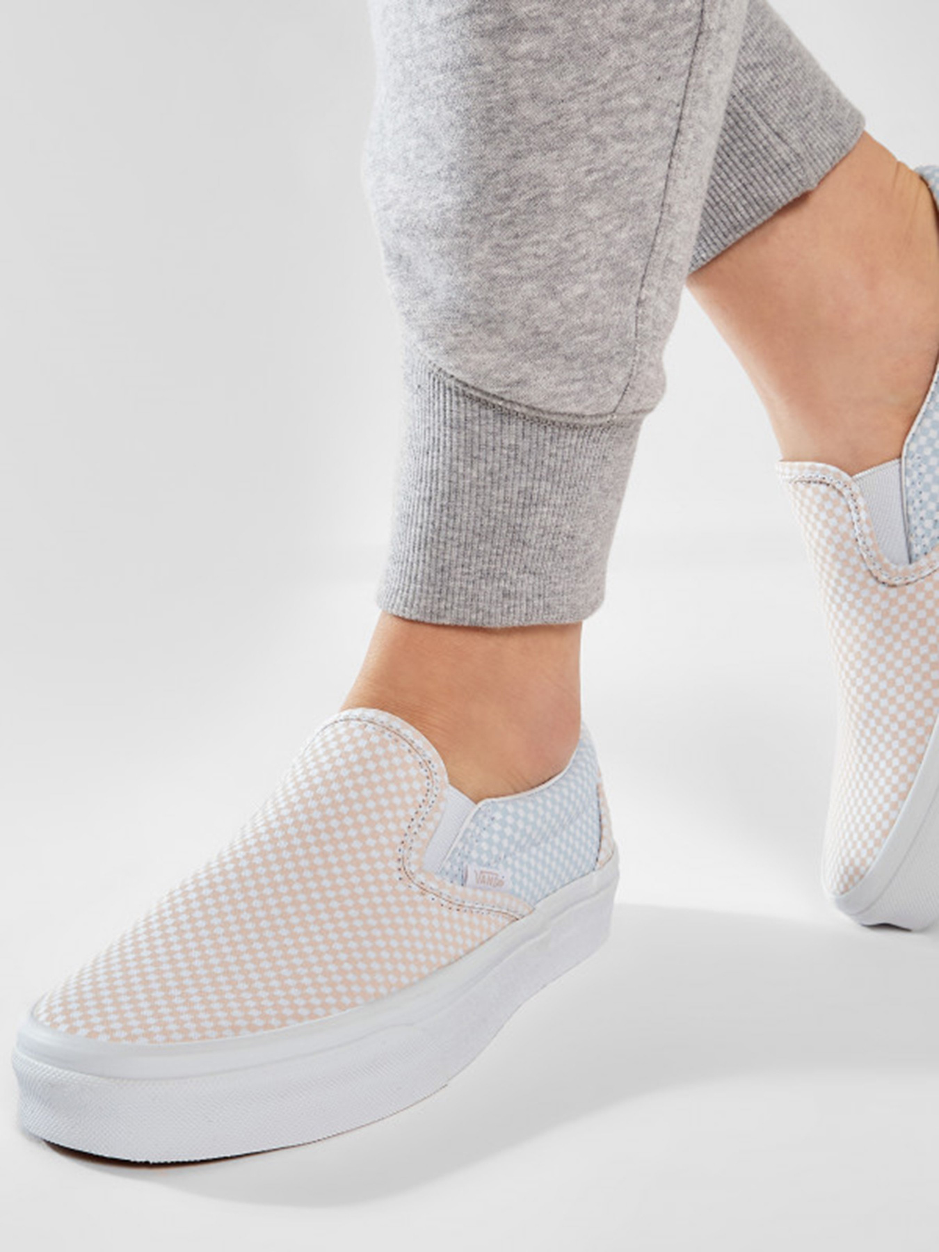 Слипоны Vans Pastel Checkerboard Classic Slip-On модель VN0A33TB44A1 Фото