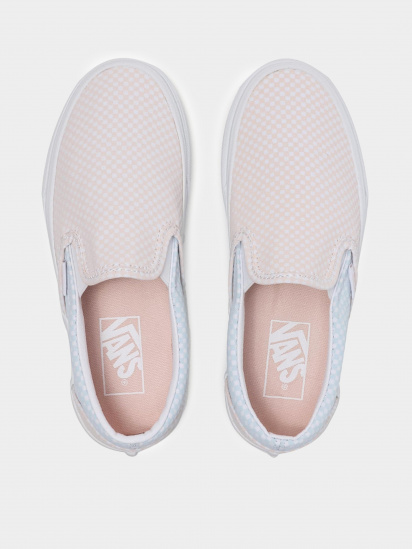 Сліпони Vans Pastel Checkerboard Classic Slip-On модель VN0A33TB44A1 — фото 5 - INTERTOP