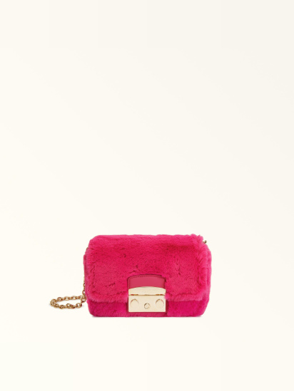 Крос-боді Furla FURLA METROPOLIS MINI CROSSBODY - TESSUTO TEDDY FUR модель WB00771BX22772504S1007 — фото - INTERTOP