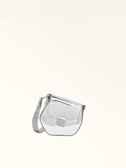 Крос-боді Furla FURLA METROPOLIS PRISMA MINI CROSSBODY - TESSUTO SPECCHIO+NASTRO LOGATO модель WB01157BX25712699S1057 — фото - INTERTOP