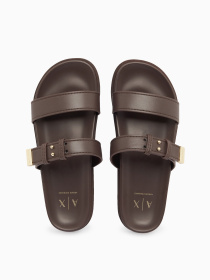 Шлёпанцы Armani Exchange модель XW002575-AF21266-U6018 Фото