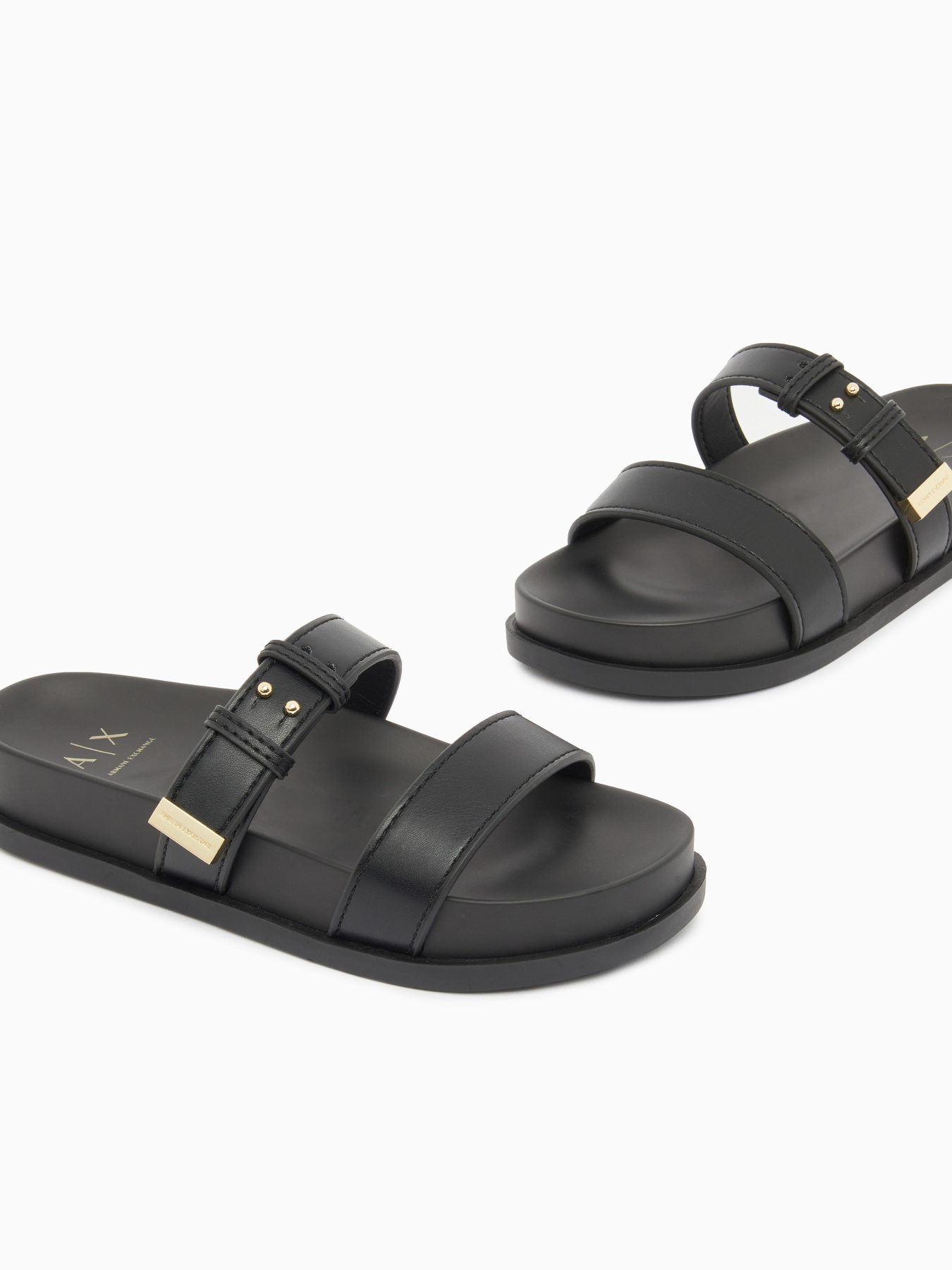 Шлёпанцы Armani Exchange модель XW002575-AF21266-UC001 Фото