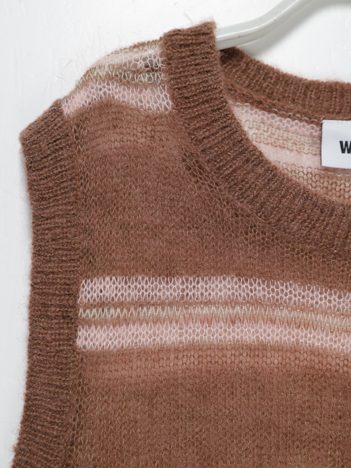 Жилет Weekday модель 0894818_коричневий комб. Фото