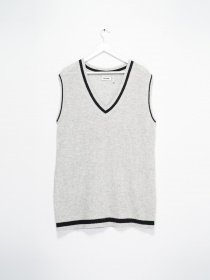 Жилет Weekday модель 0961607_сірий з чорним Фото