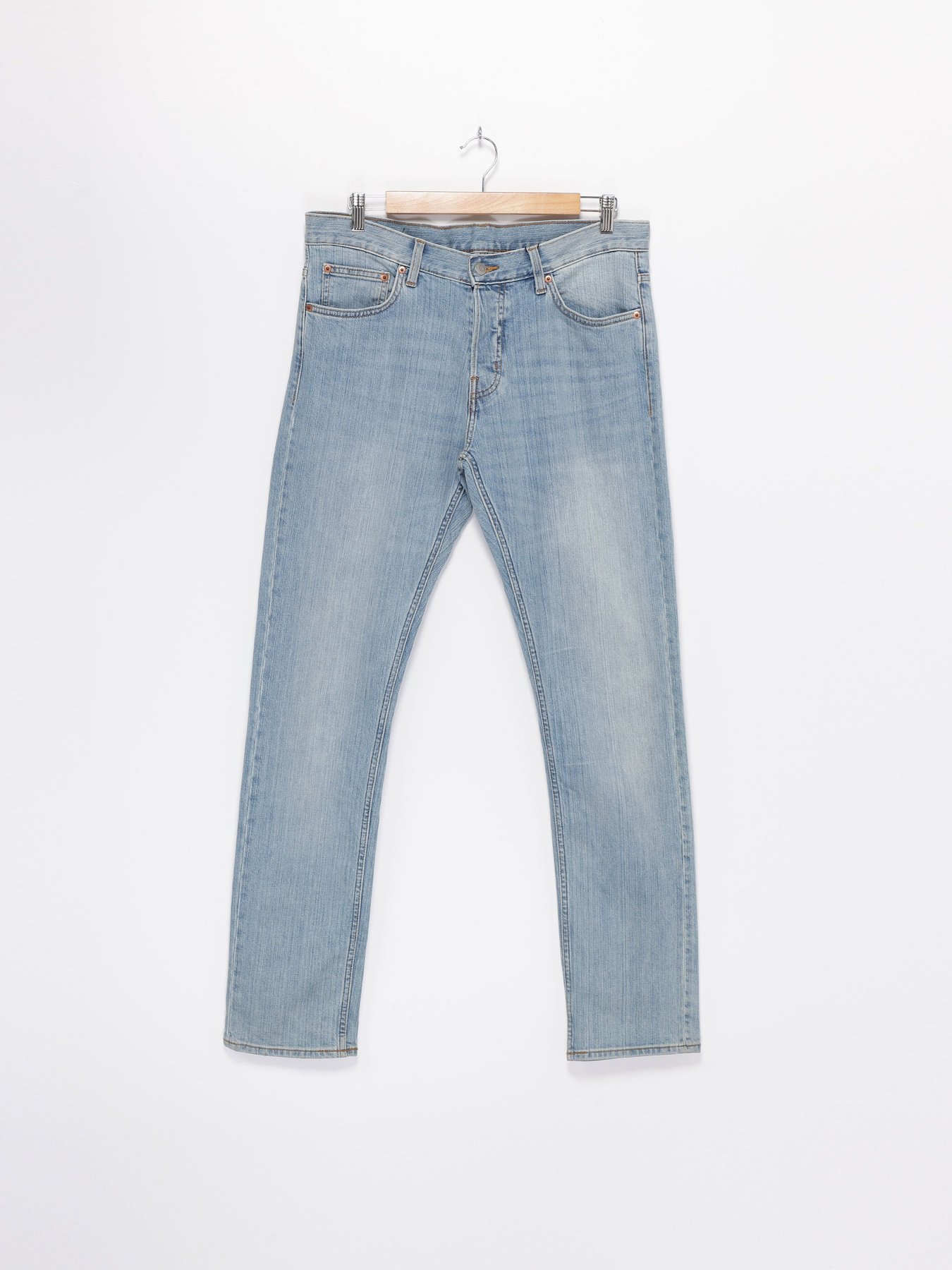 Прямі джинси Weekday модель 0367035_с.синій Фото