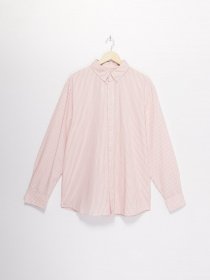 Рубашка Weekday модель 0703603_білий з рожевим Фото