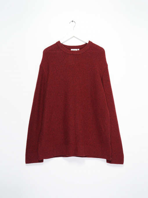 Джемпер Weekday модель 0418787_бордовий комб. Фото