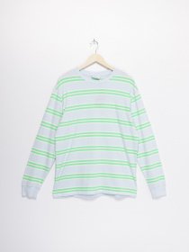 Лонгслив Weekday модель 0898095_блакитний комб. Фото