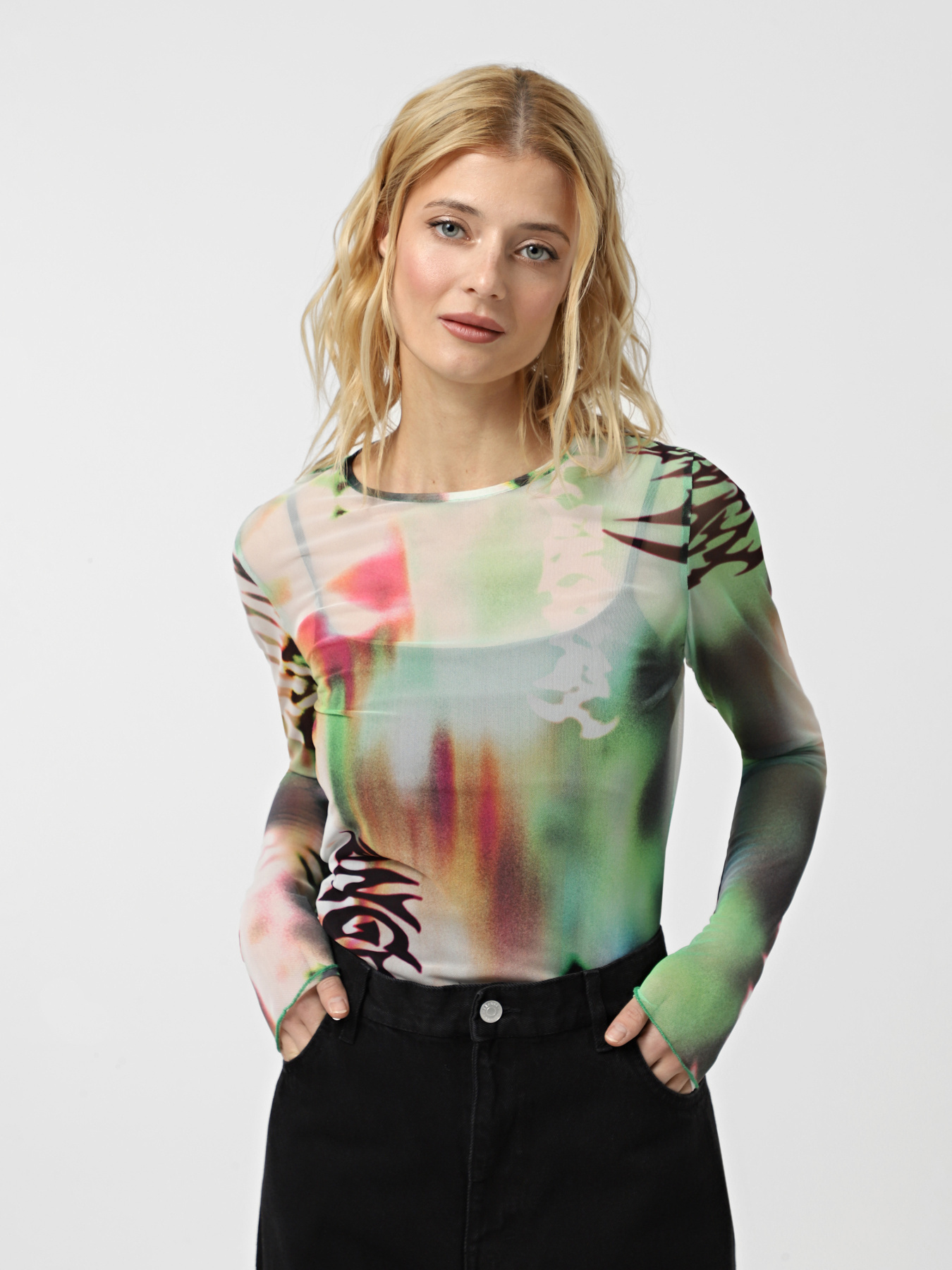 Кофта Weekday модель 22519_GREEN Фото