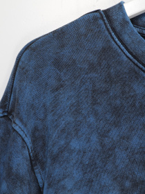 Свитшот Weekday модель 0594860_синій комб. Фото