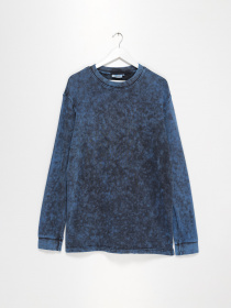 Свитшот Weekday модель 0594860_синій комб. Фото