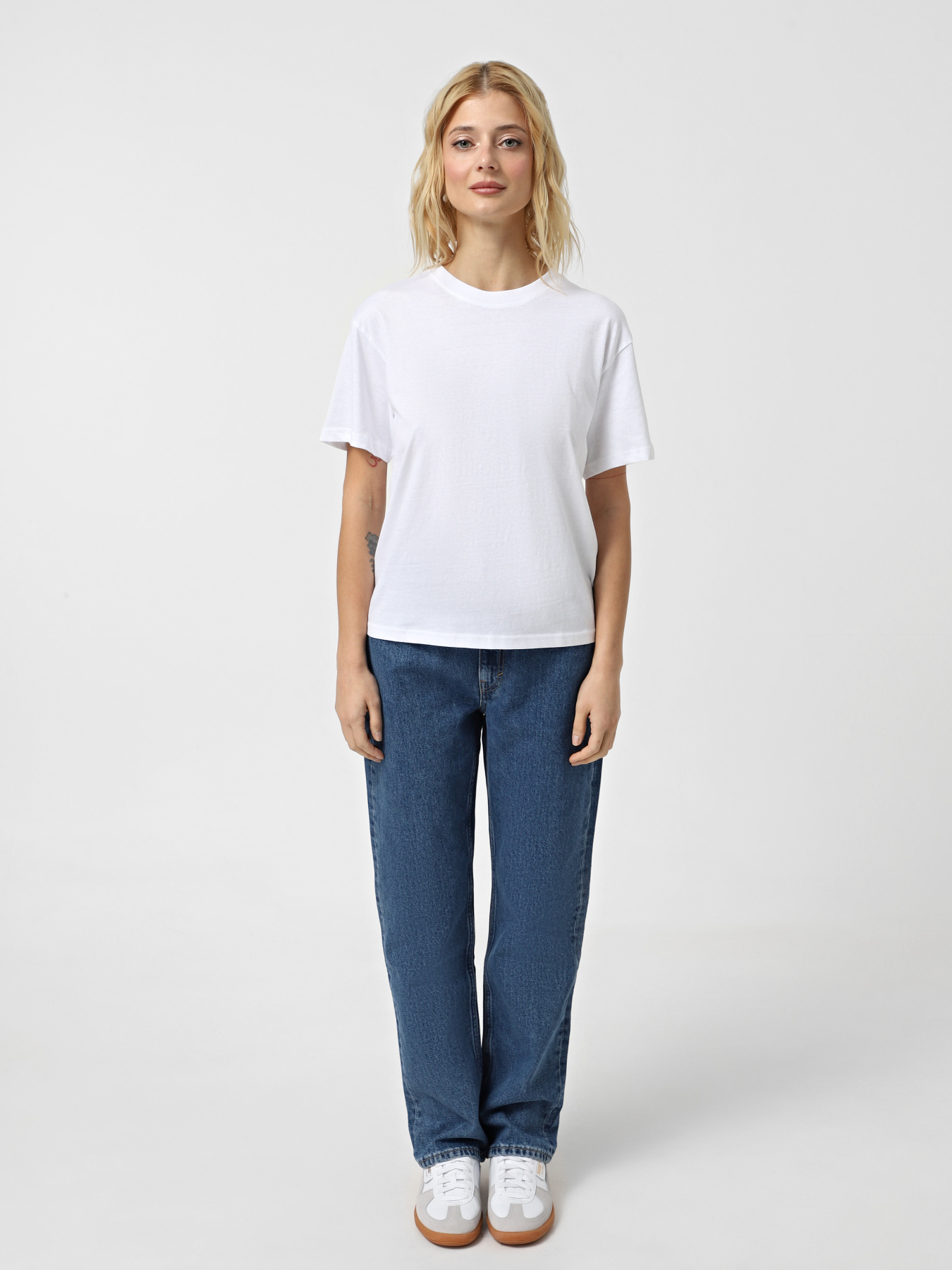 Футболка Weekday модель 741576_WHITE Фото