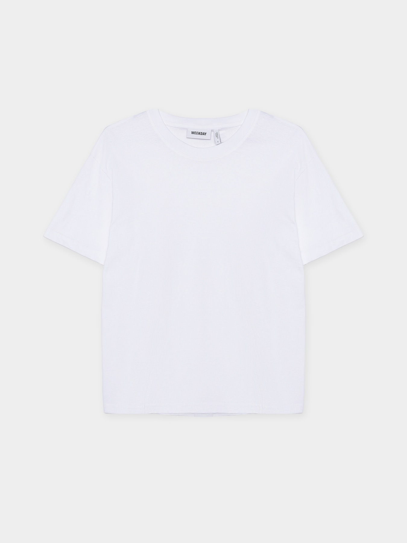 Футболка Weekday модель 741576_WHITE Фото