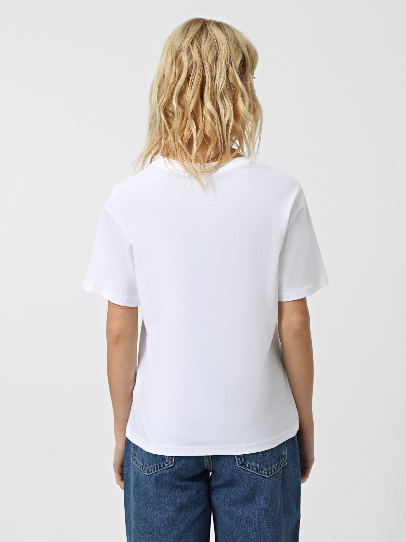 Футболка Weekday модель 741576_WHITE Фото