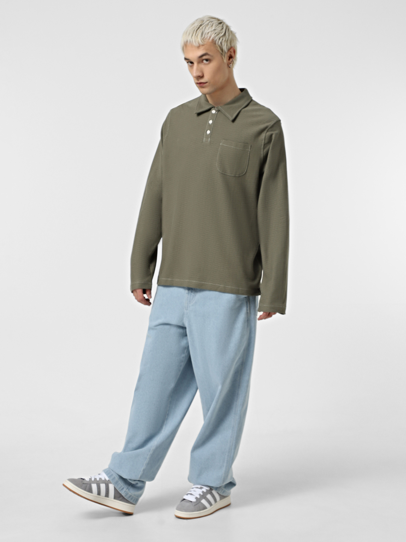 Поло Weekday модель 784696_GREEN Фото