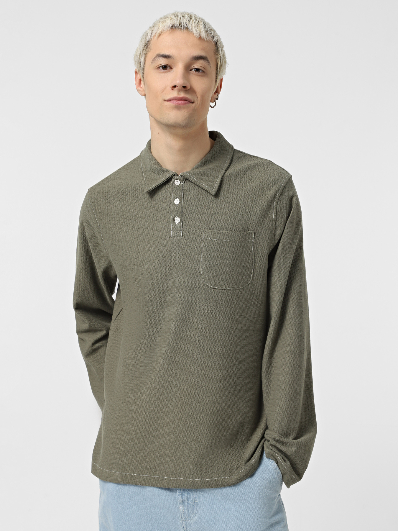 Поло Weekday модель 784696_GREEN Фото