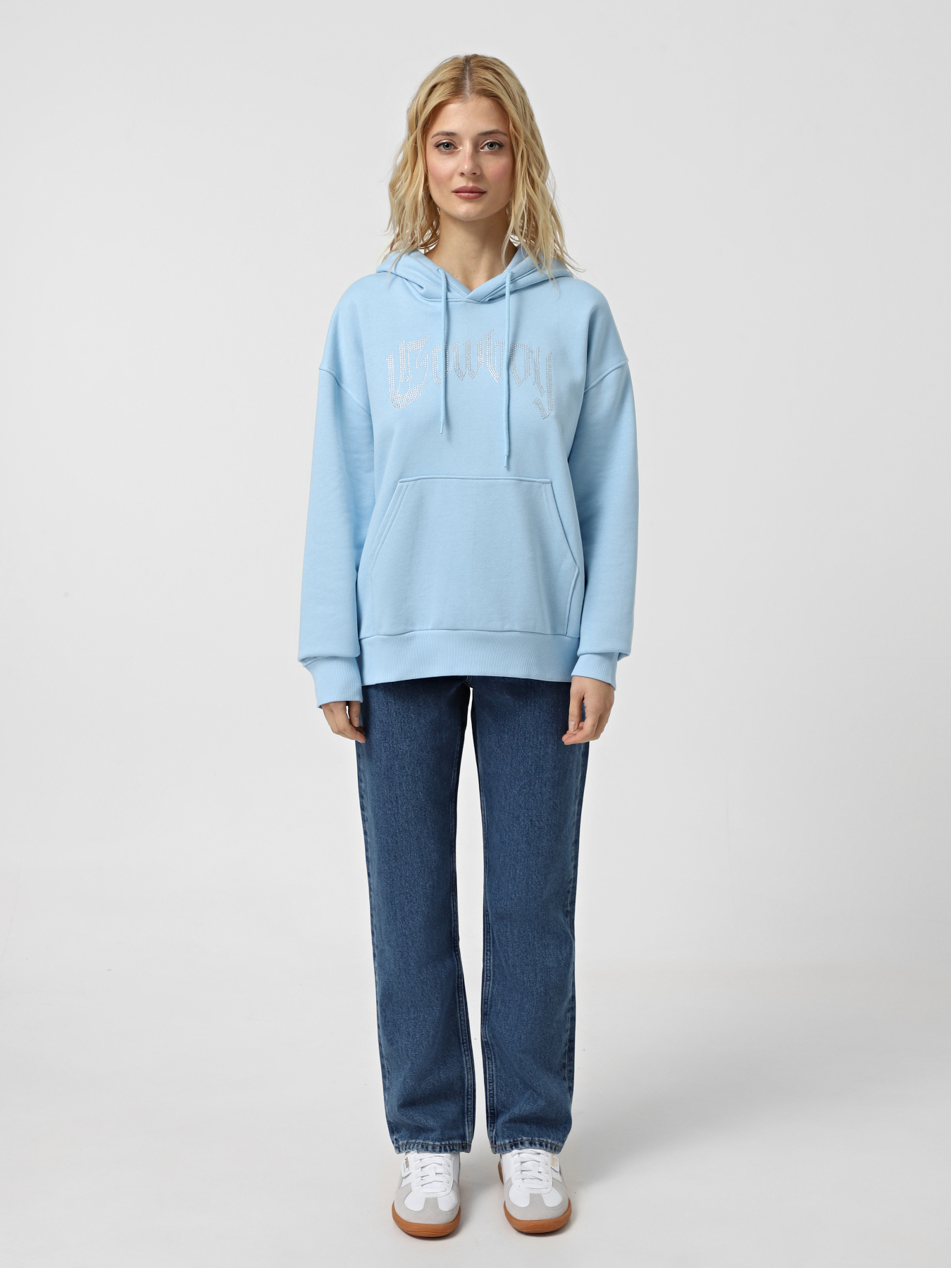 Прямі джинси Weekday модель 816760_BLUE Фото