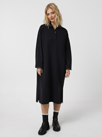 Платье миди Weekday модель 949085_BLACK Платье миди Weekday модель 949085_BLACK Фото