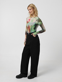 Прямые джинсы Weekday модель 970127_BLACK Фото