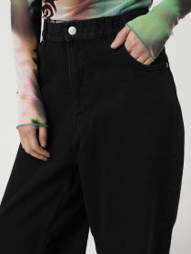 Прямі джинси Weekday модель 970127_BLACK Фото