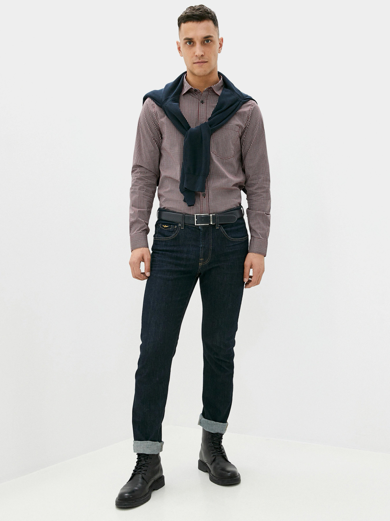 Сорочка повсякденна Armani Exchange модель 6HZC18-ZNQDZ-0494 Фото