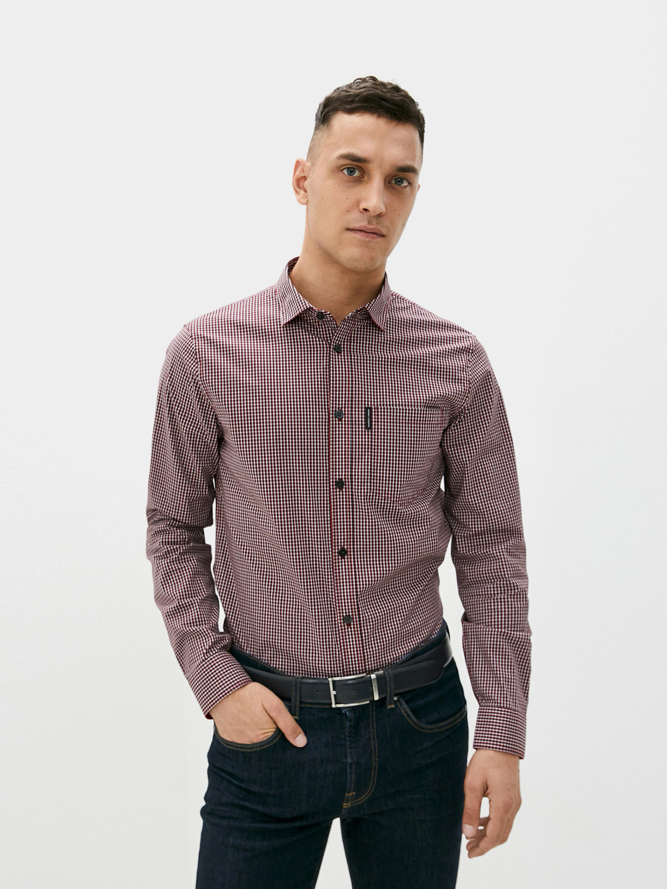 Сорочка повсякденна Armani Exchange модель 6HZC18-ZNQDZ-0494 Фото