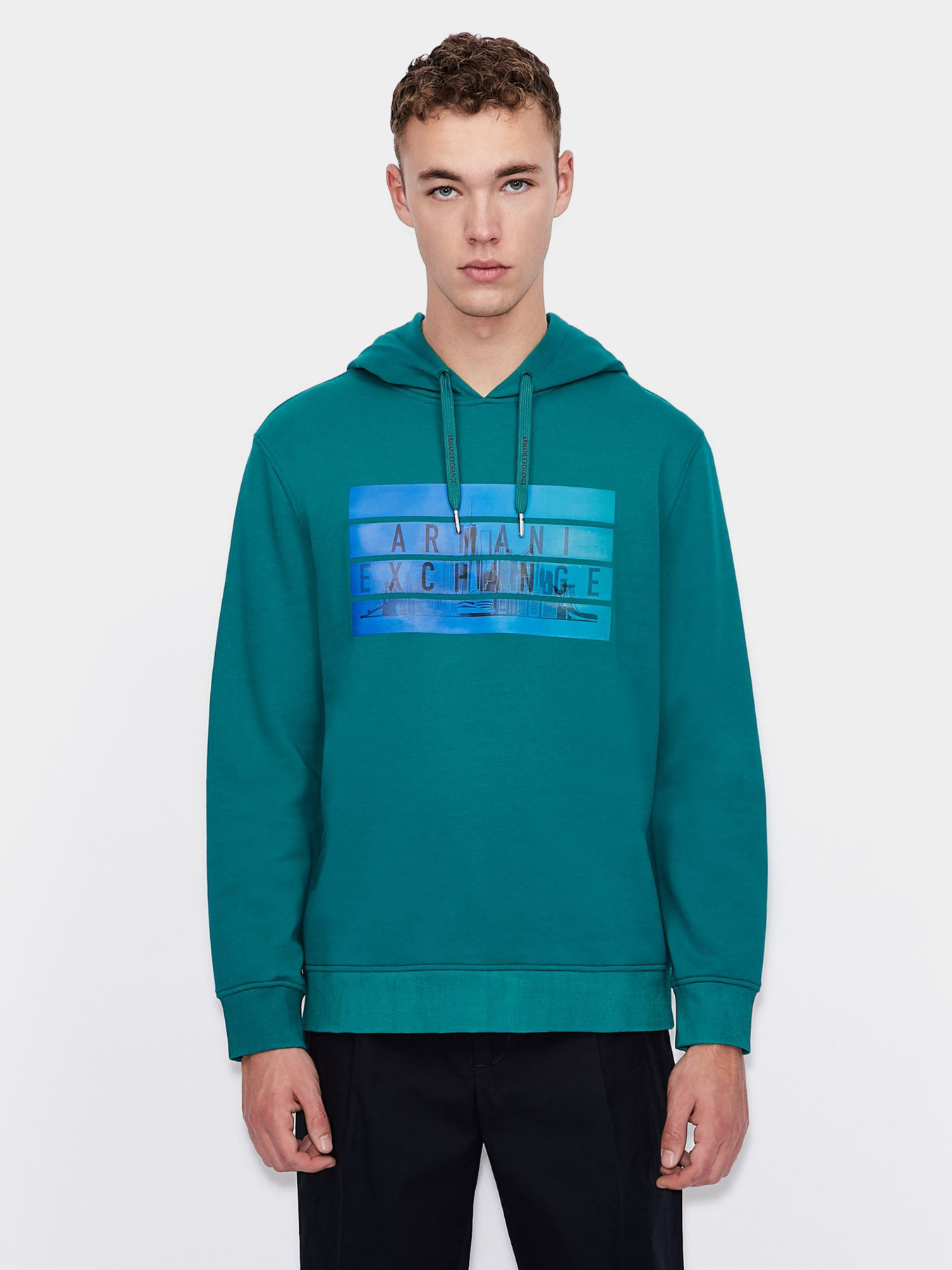 Худі Armani Exchange модель 6HZMFR-ZJ1PZ-1800 Фото