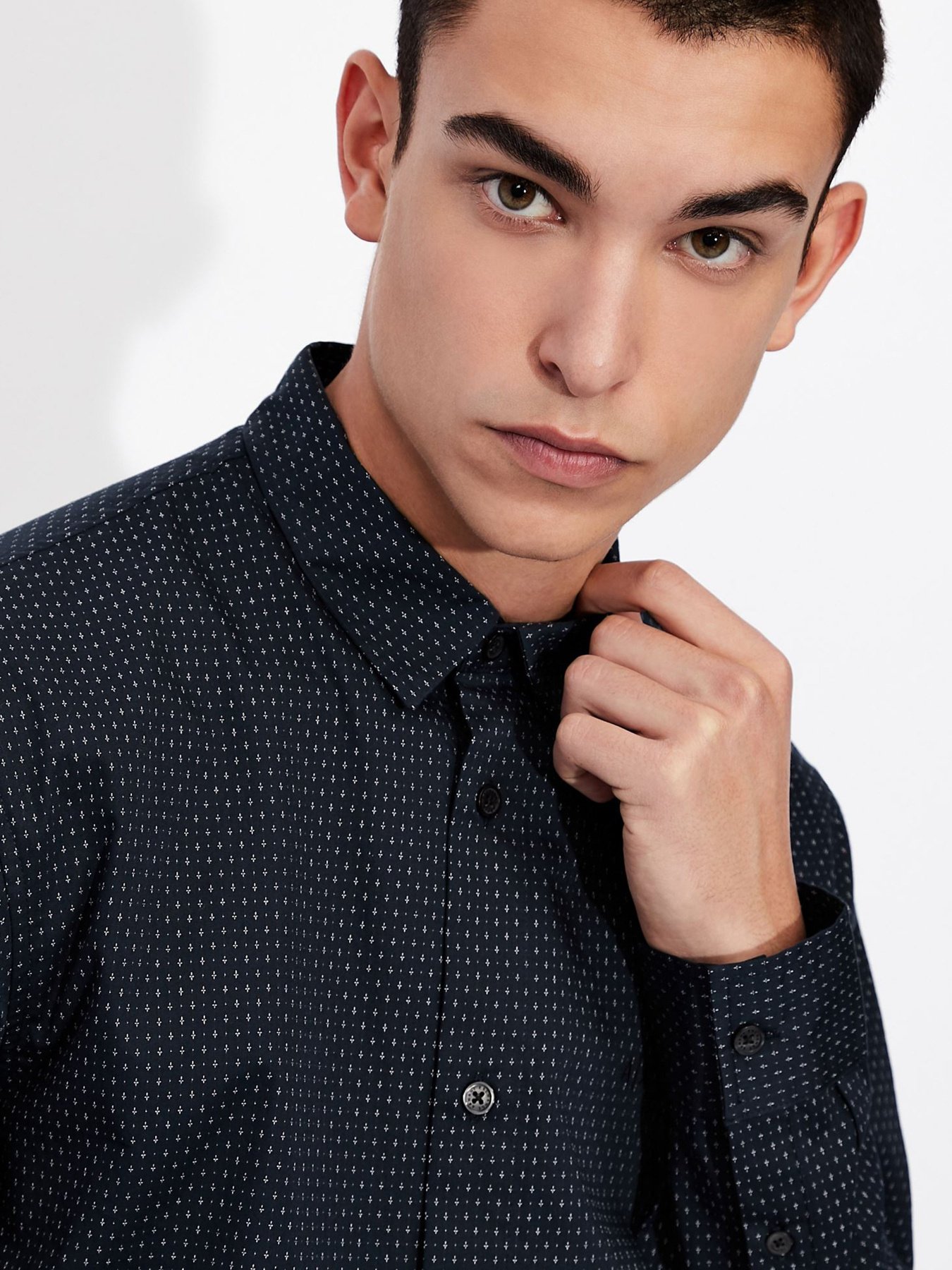 Рубашка повседневная Armani Exchange модель 3KZC33-ZNGZZ-5544 Фото