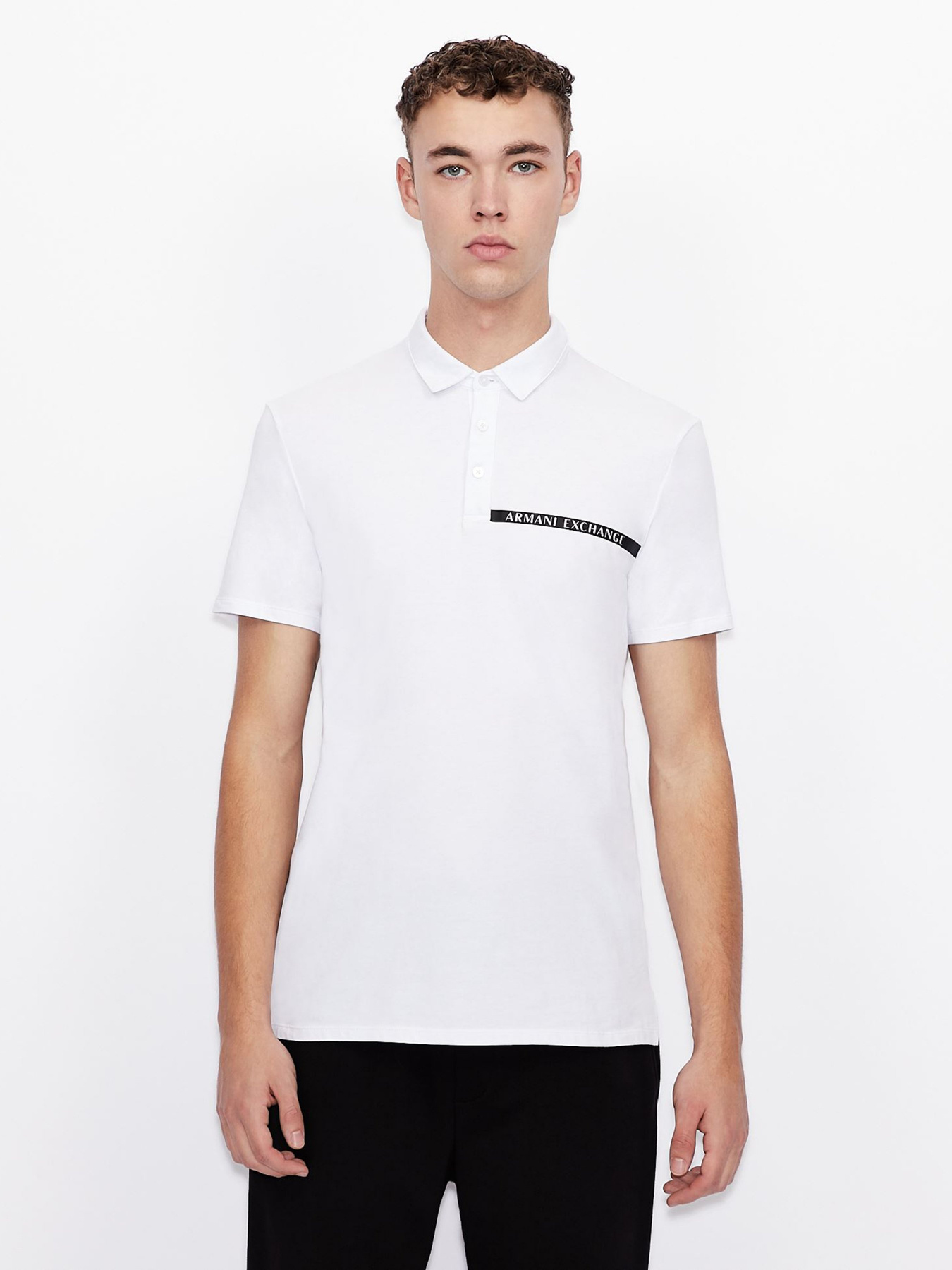 Поло Armani Exchange модель 3KZFHA-ZJE6Z-1100 Фото