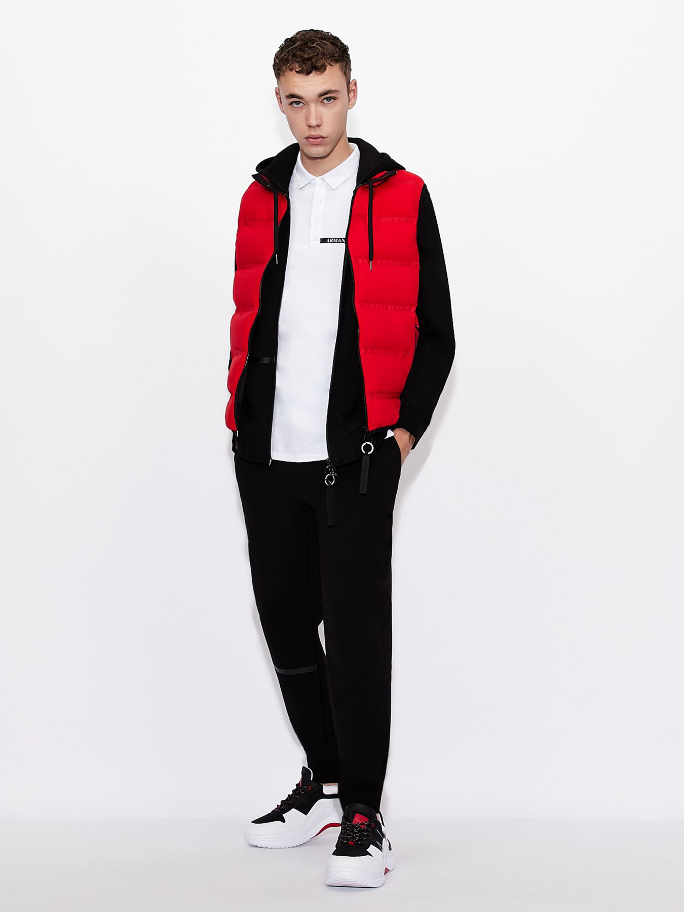 Поло Armani Exchange модель 3KZFHA-ZJE6Z-1100 Фото