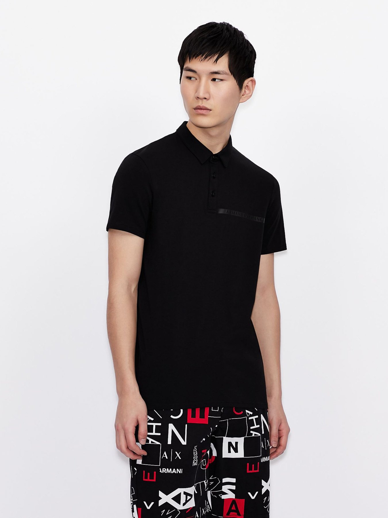 Поло Armani Exchange модель 3KZFHA-ZJE6Z-1200 Фото