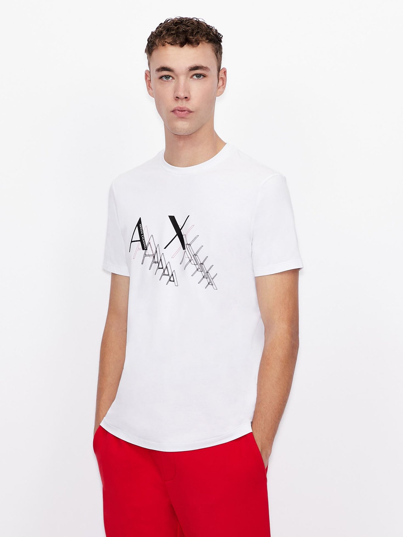 Футболки і поло Armani Exchange модель 3KZTFA-ZJE6Z-1100 Фото