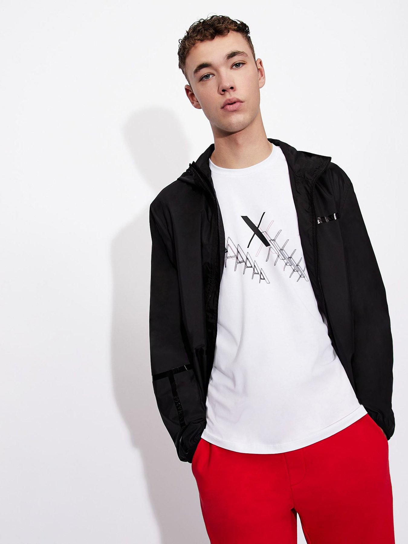 Футболки и поло Armani Exchange модель 3KZTFA-ZJE6Z-1100 Фото