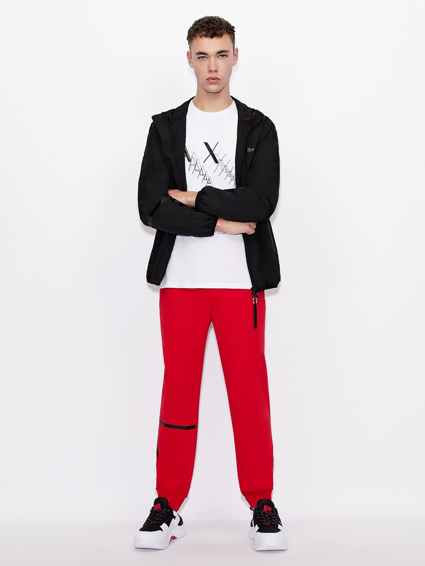 Футболки и поло Armani Exchange модель 3KZTFA-ZJE6Z-1100 Фото