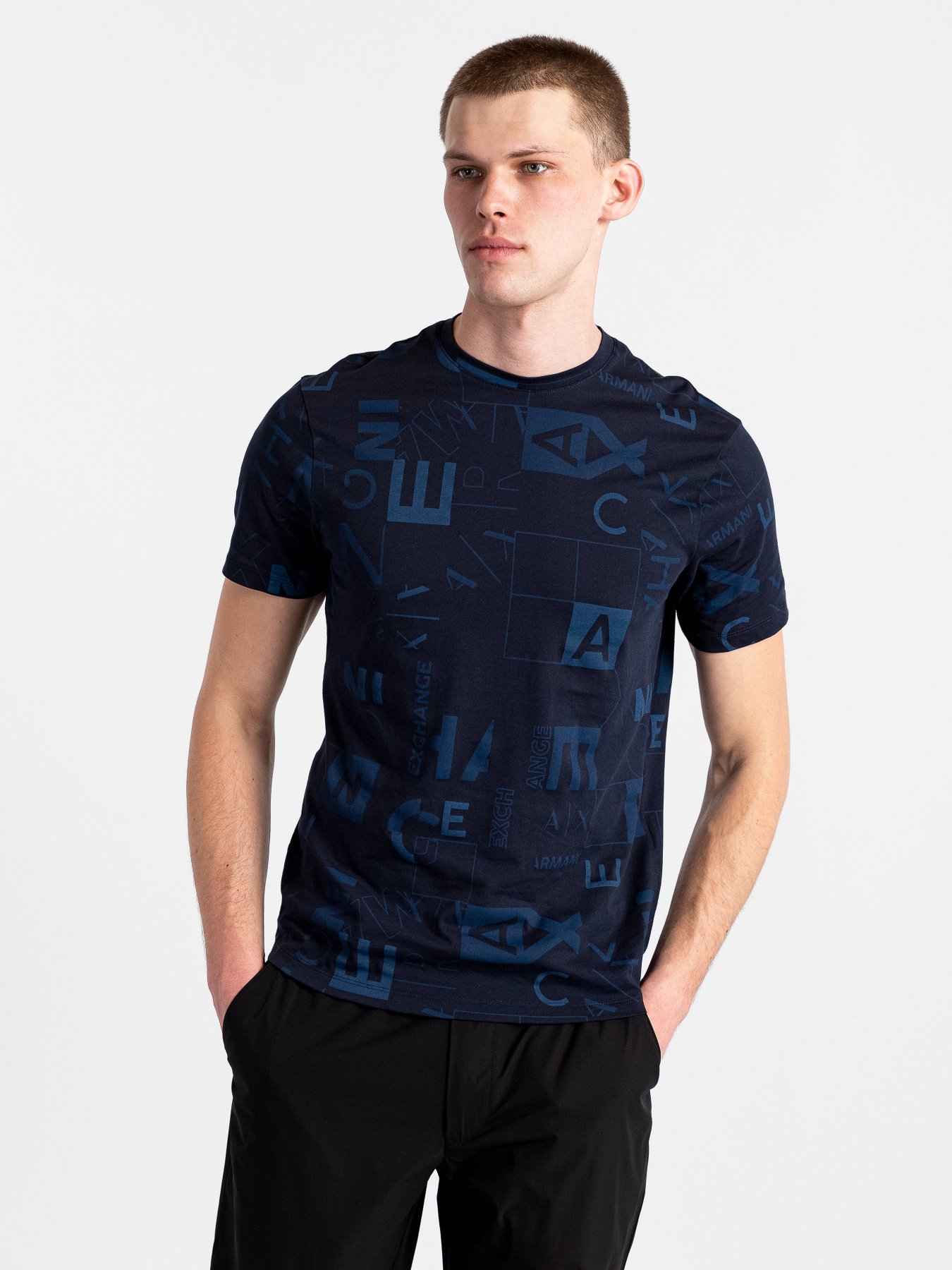Футболки і поло Armani Exchange модель 3KZTFC-ZJH4Z-4531 Фото
