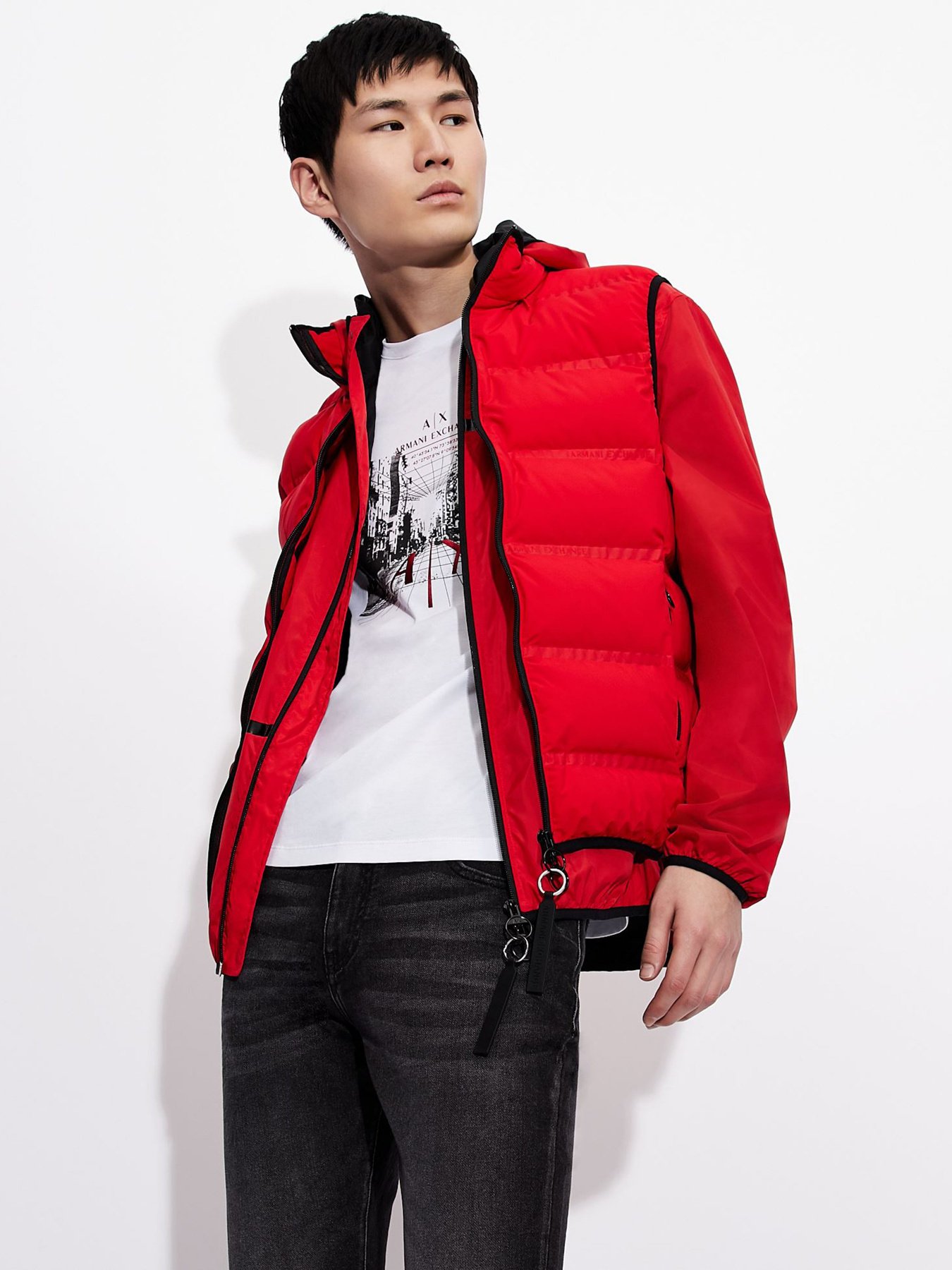 Футболки и поло Armani Exchange модель 3KZTFH-ZJH4Z-1100 Фото