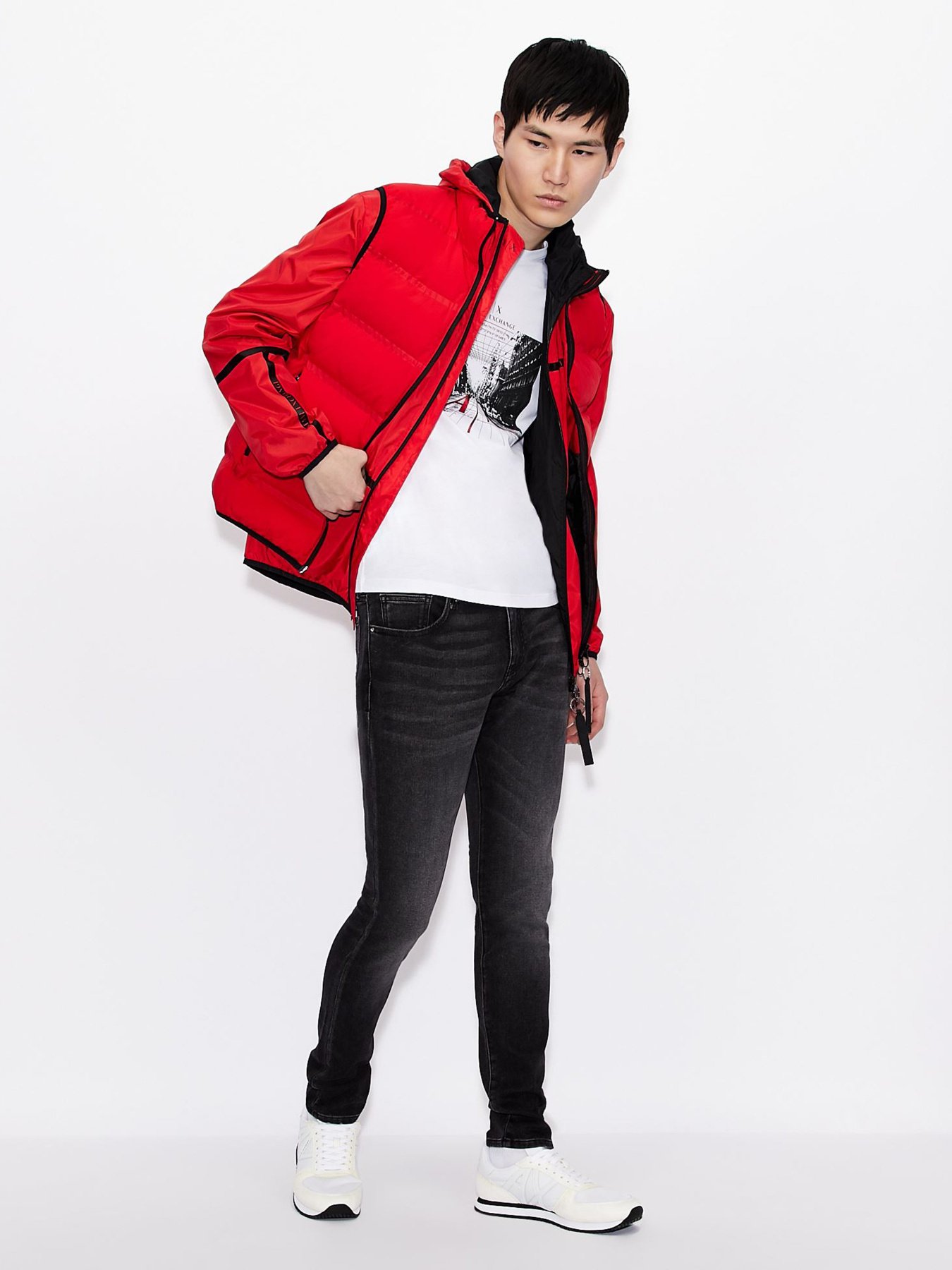 Футболки и поло Armani Exchange модель 3KZTFH-ZJH4Z-1100 Фото