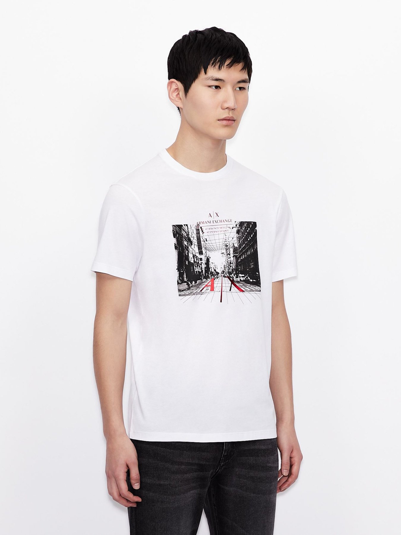 Футболки и поло Armani Exchange модель 3KZTFH-ZJH4Z-1100 Фото