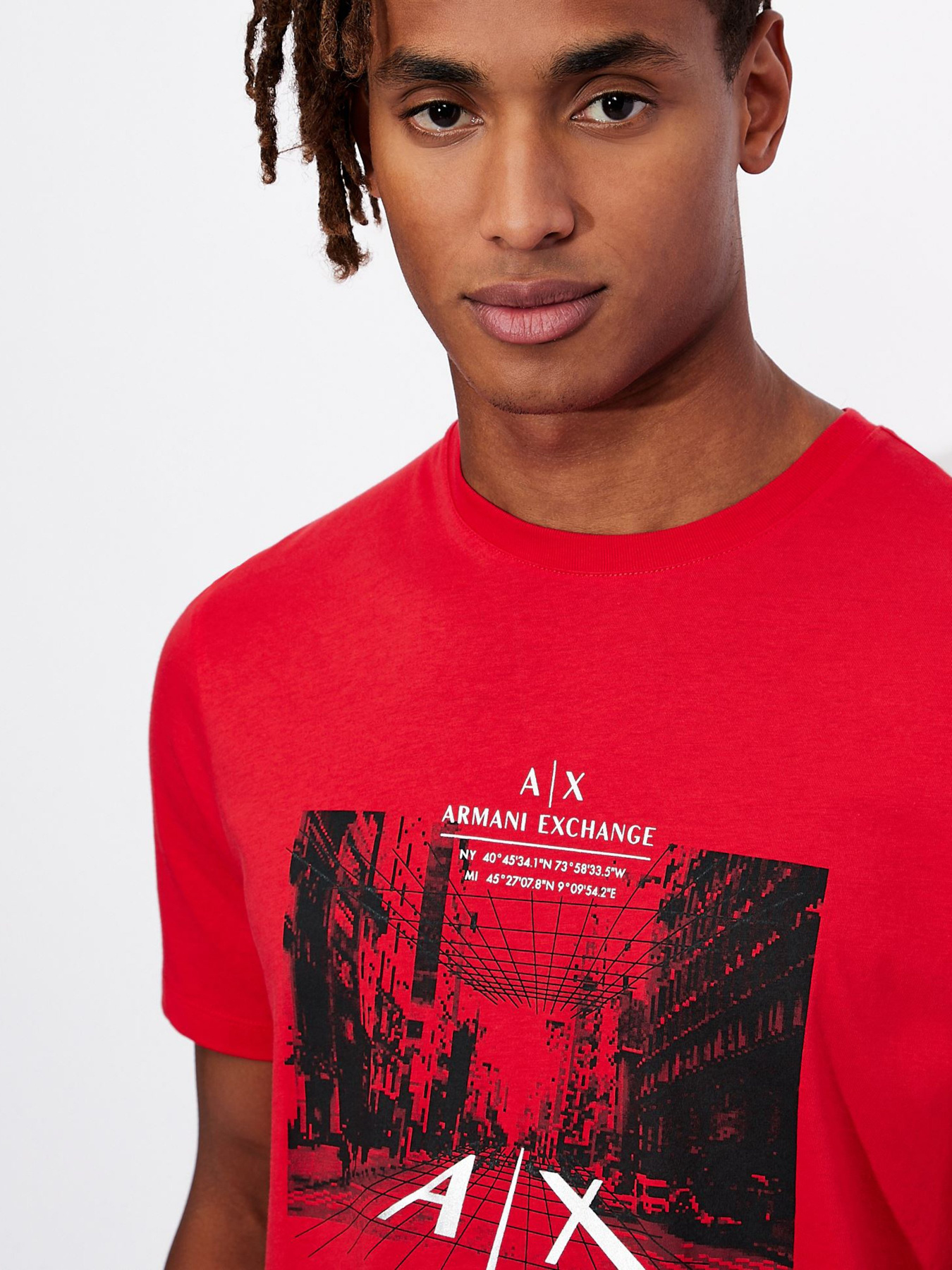 Футболки и поло Armani Exchange модель 3KZTFH-ZJH4Z-1400 Фото